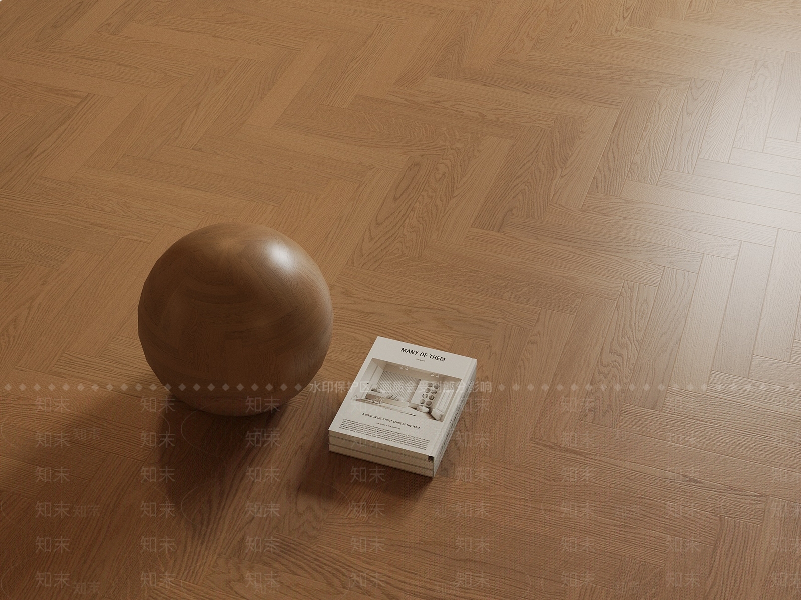 原木风地板3D模型下载【ID:1232127163】