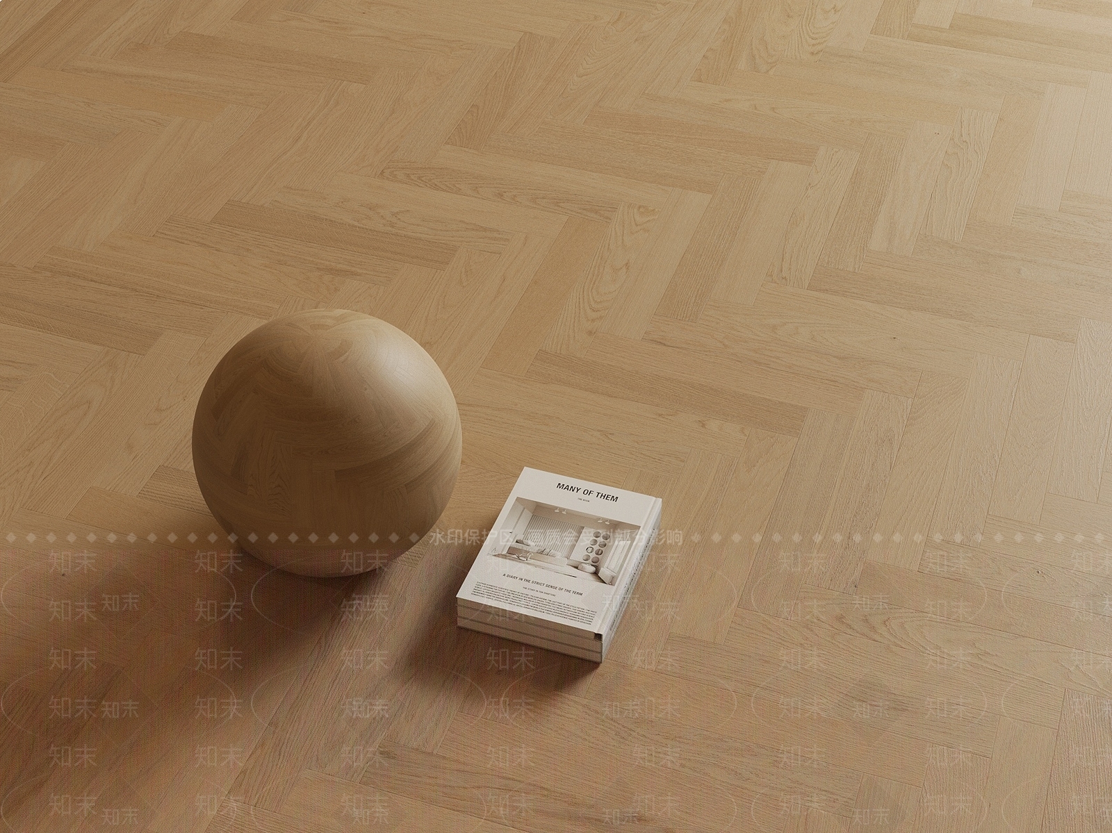 原木风地板3D模型下载【ID:1232127127】