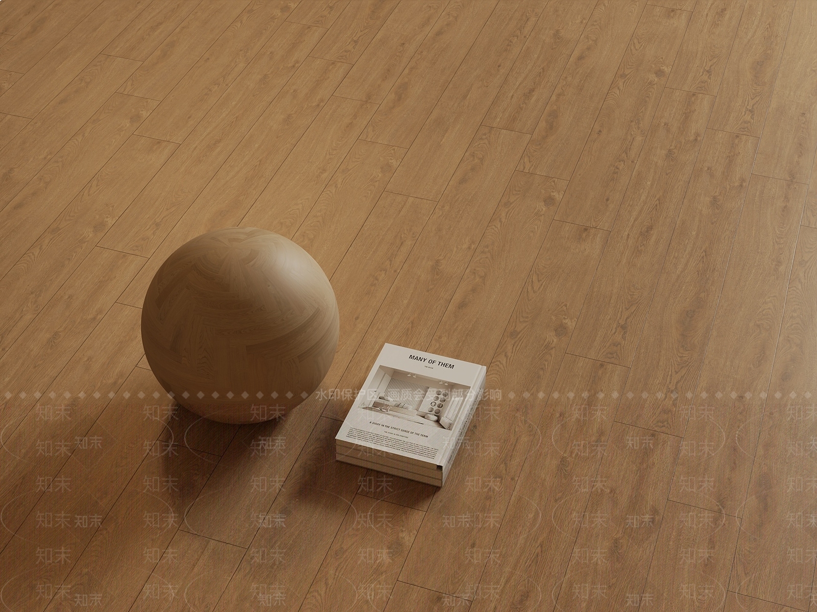 原木风地板3D模型下载【ID:1232127240】