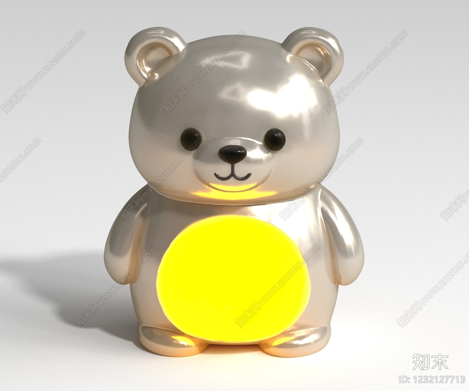 轻奢台灯3D模型下载【ID:1232127713】