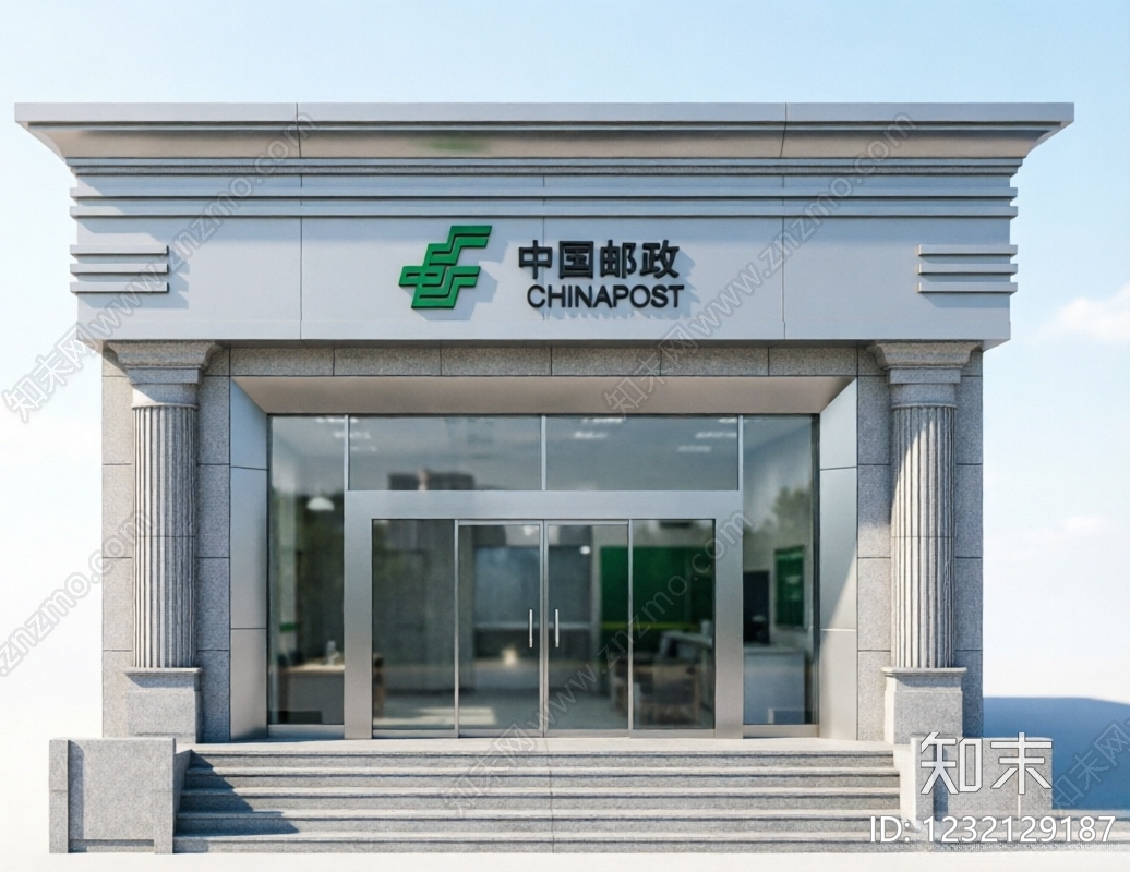 办公楼建筑cad施工图下载【ID:1232129187】