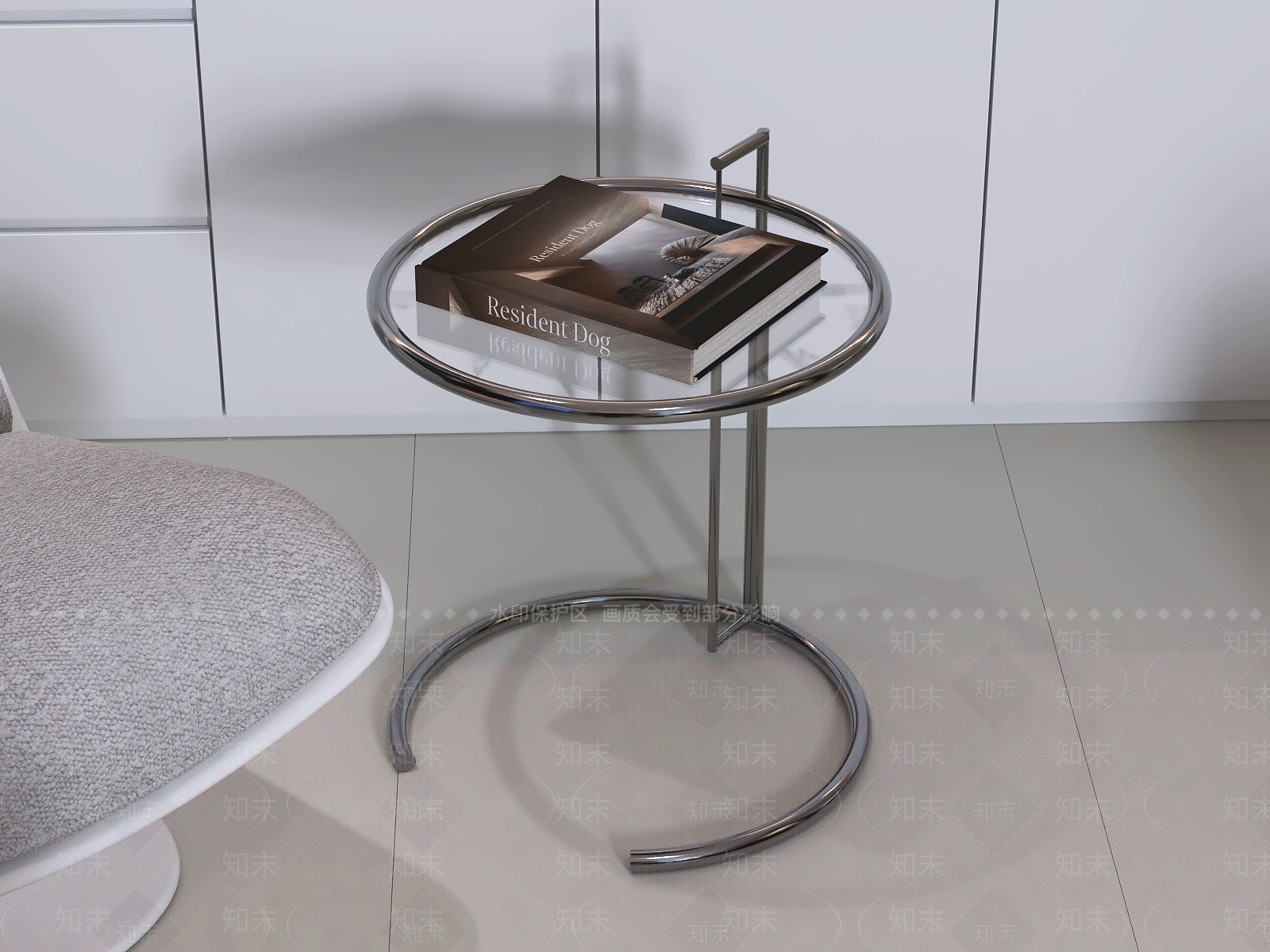 现代简约边几3D模型下载【ID:1232131683】