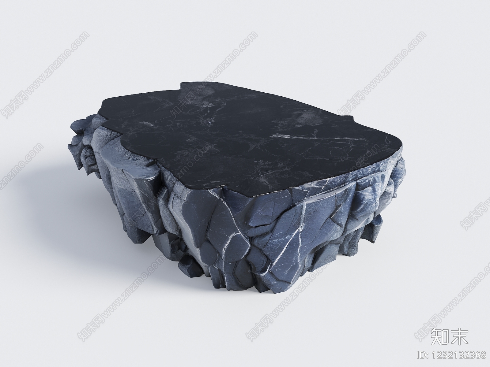 侘寂茶几3D模型下载【ID:1232132368】