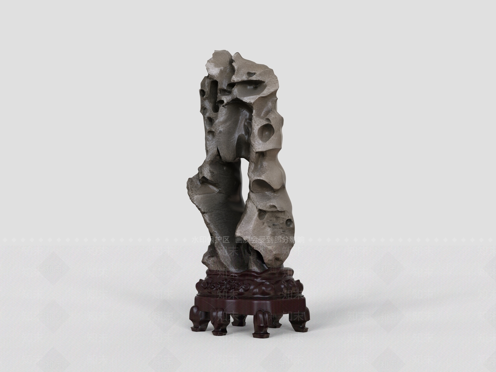 中式雕塑摆件3D模型下载【ID:1232135605】