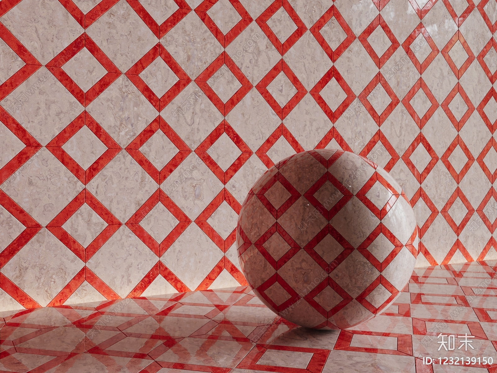 轻奢砖3D模型下载【ID:1232139150】