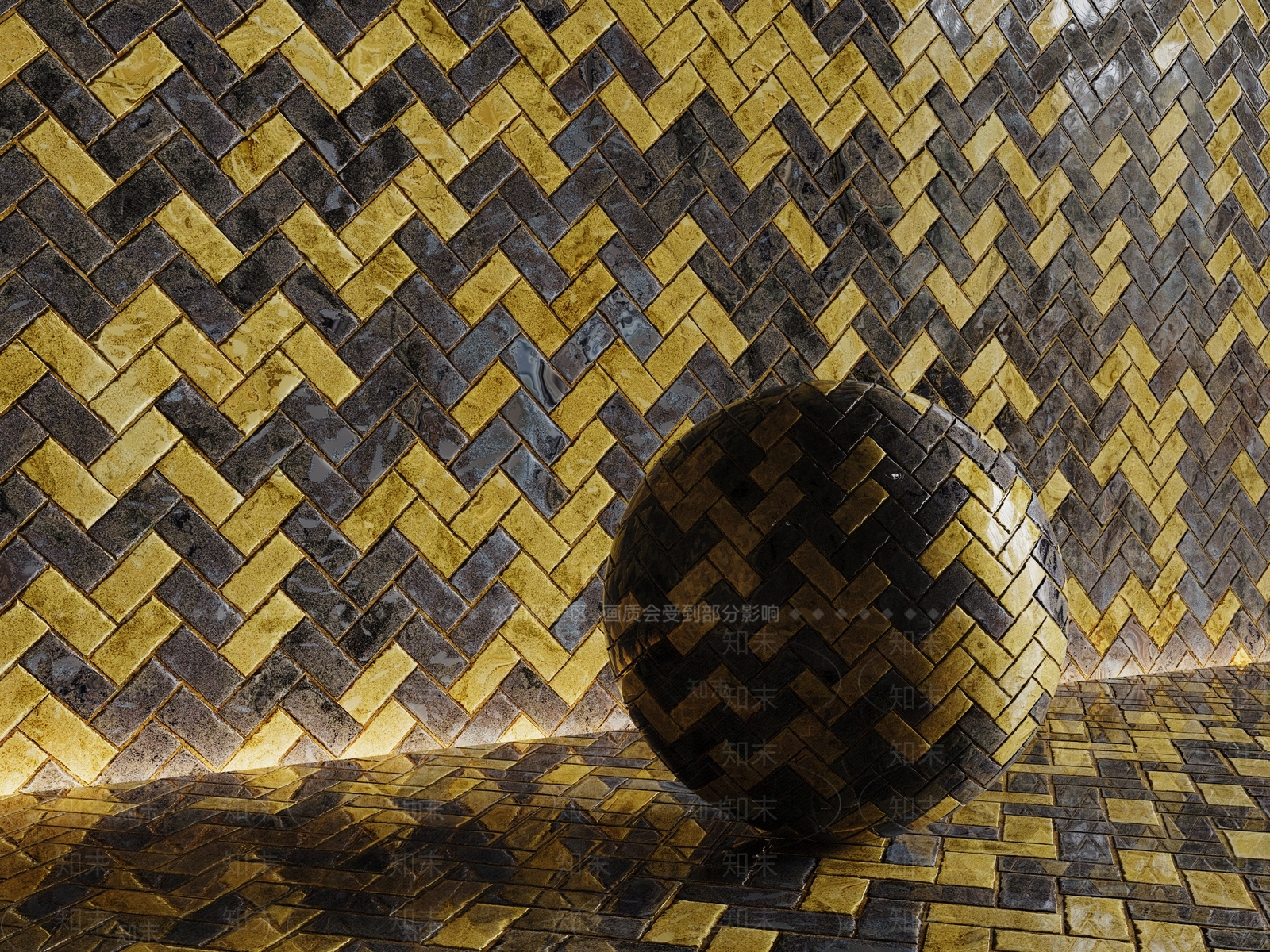 轻奢砖3D模型下载【ID:1232139277】