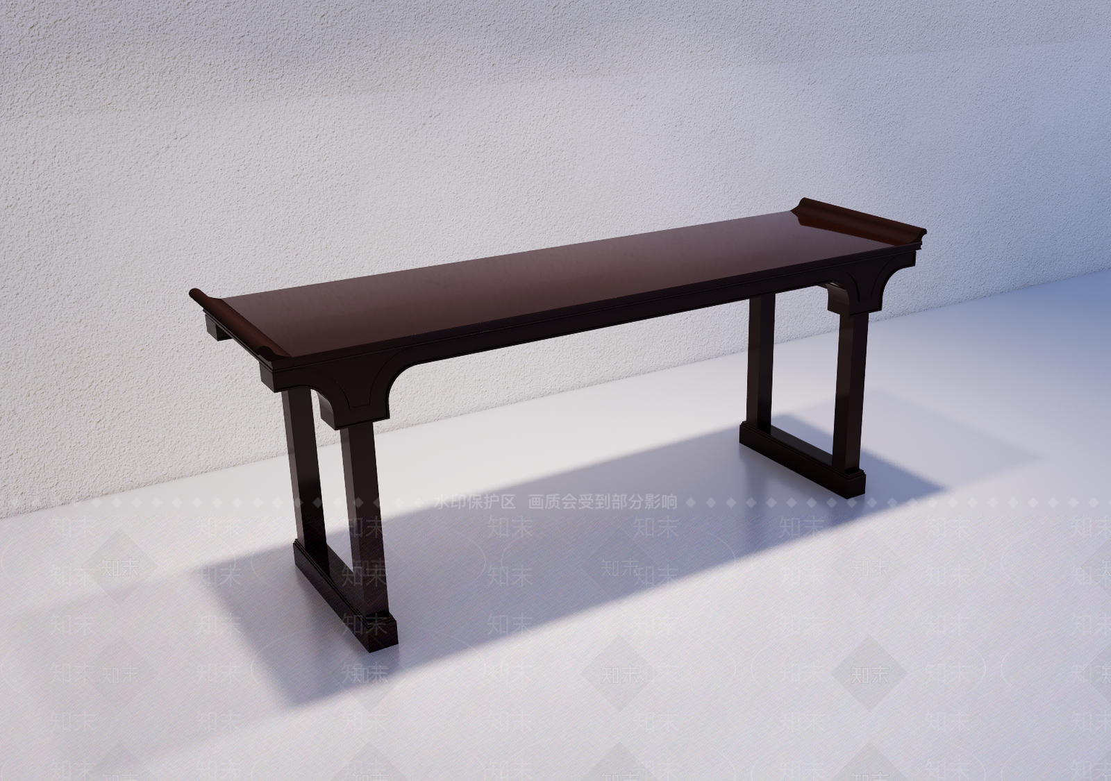 中式条案3D模型下载【ID:1232141127】