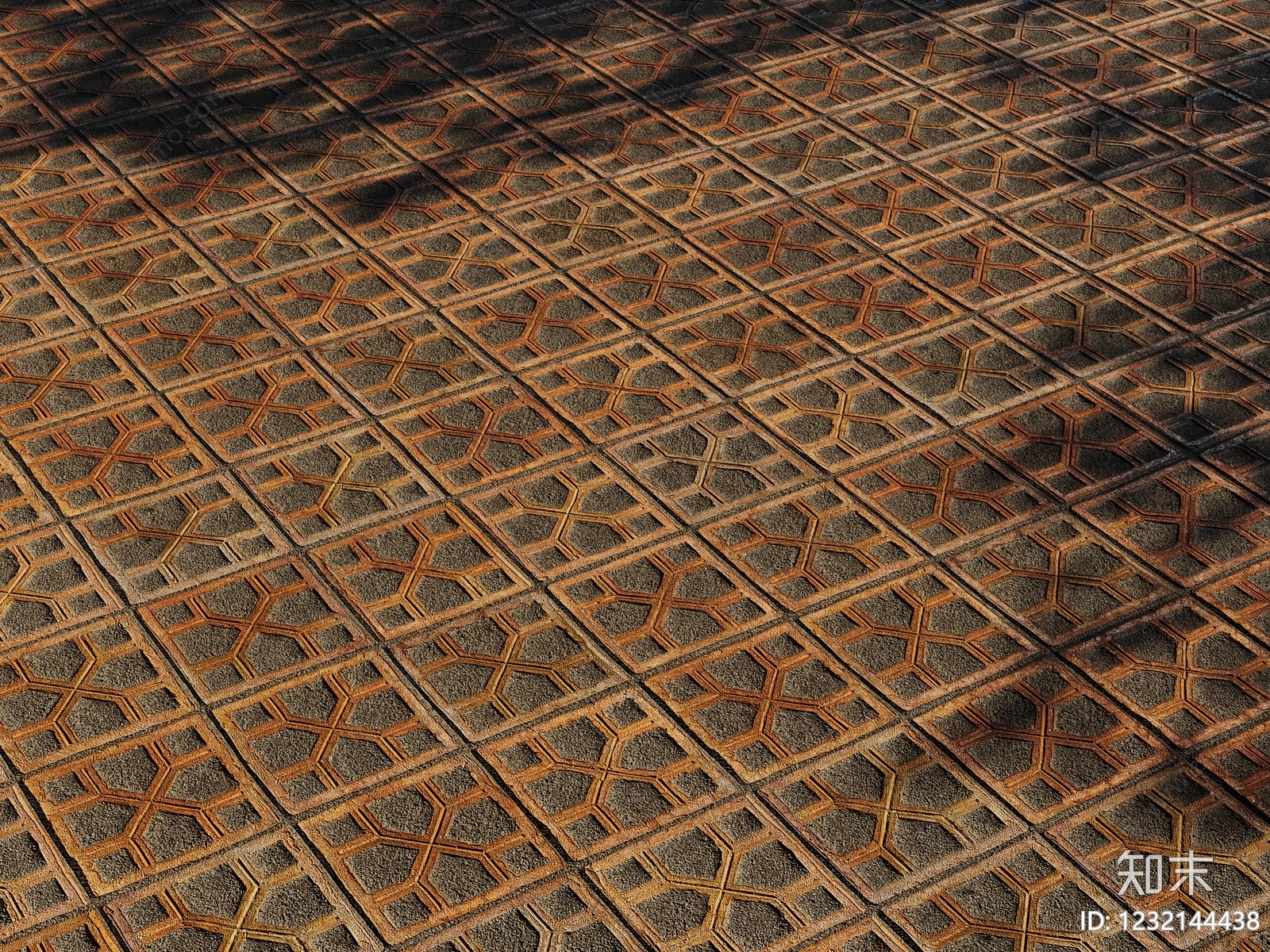 地砖3D模型下载【ID:1232144438】