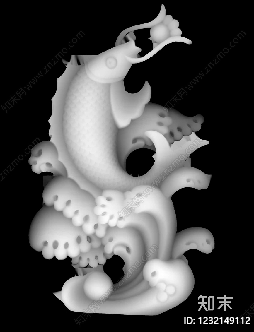 黑白凹凸高清贴图材质