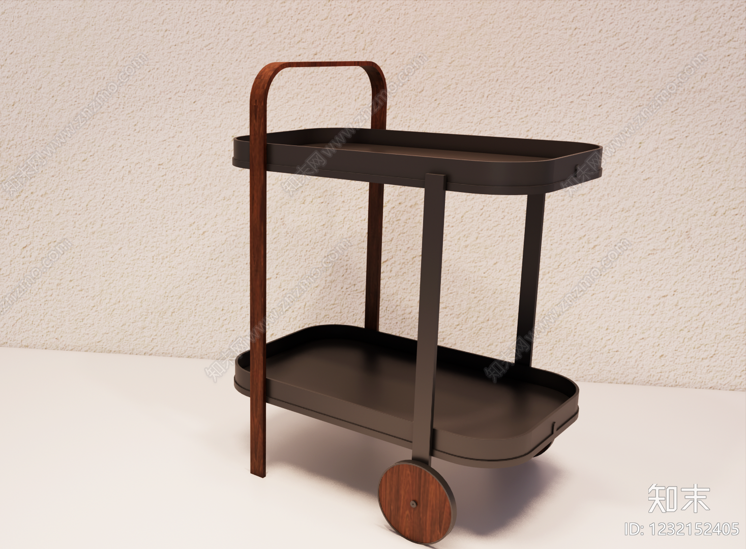 现代简约边几3D模型下载【ID:1232152405】
