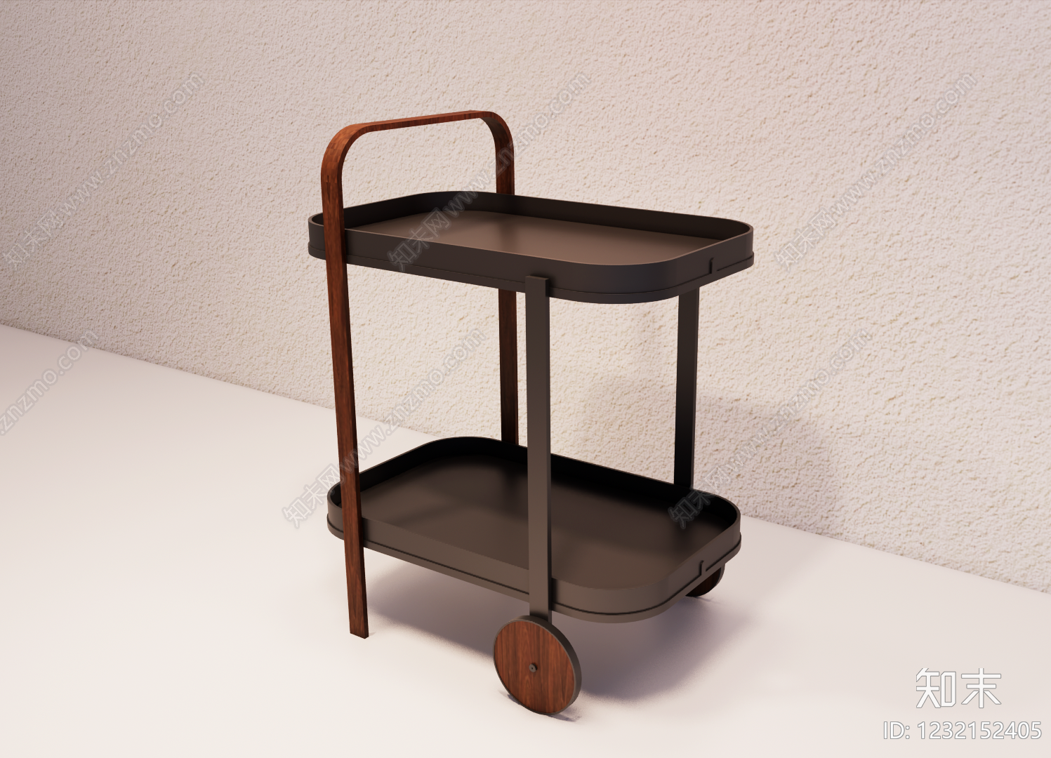 现代简约边几3D模型下载【ID:1232152405】