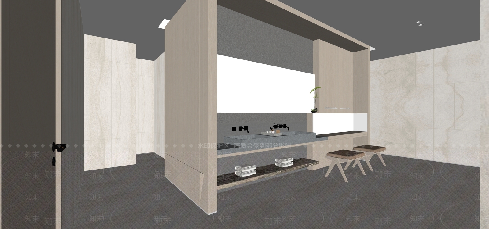 新中式更衣室SU模型下载【ID:1232157380】