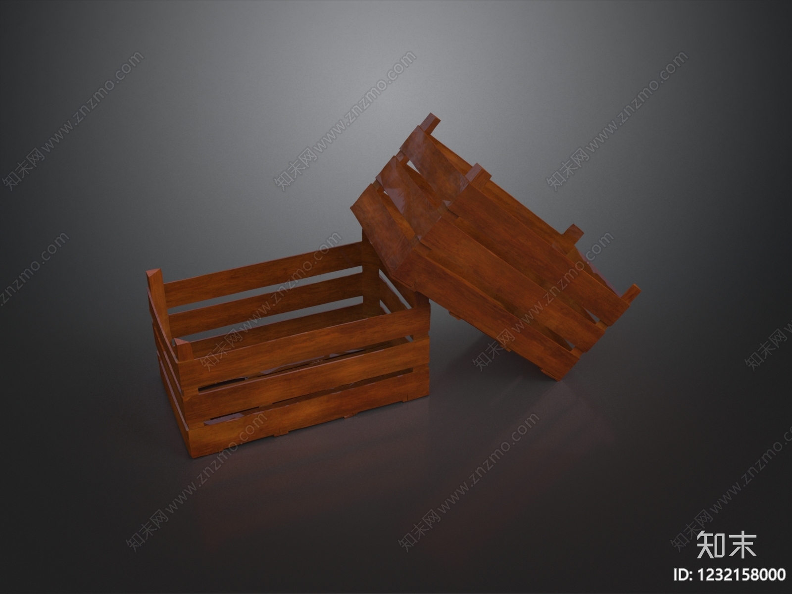 复古盒子3D模型下载【ID:1232158000】