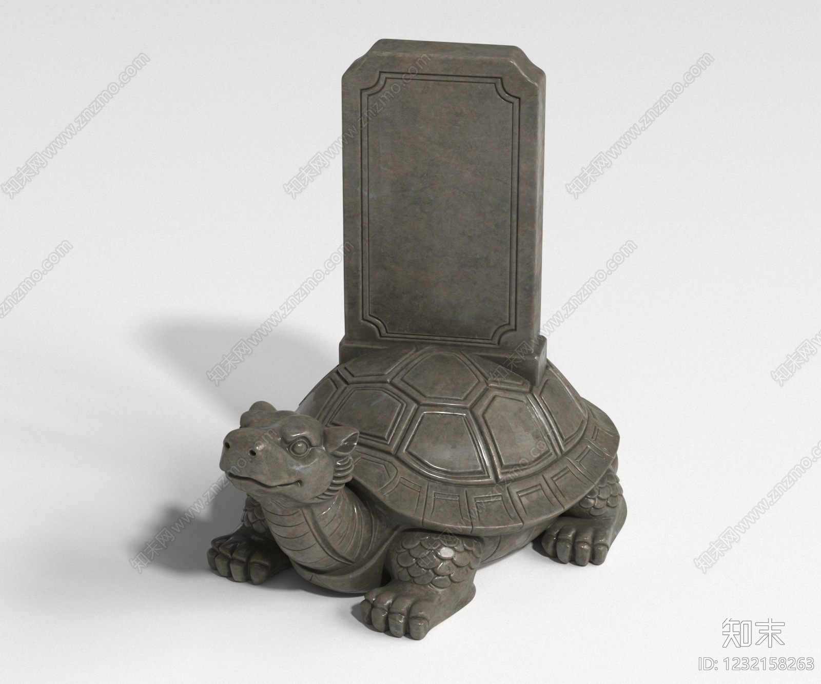 中式雕塑摆件3D模型下载【ID:1232158263】