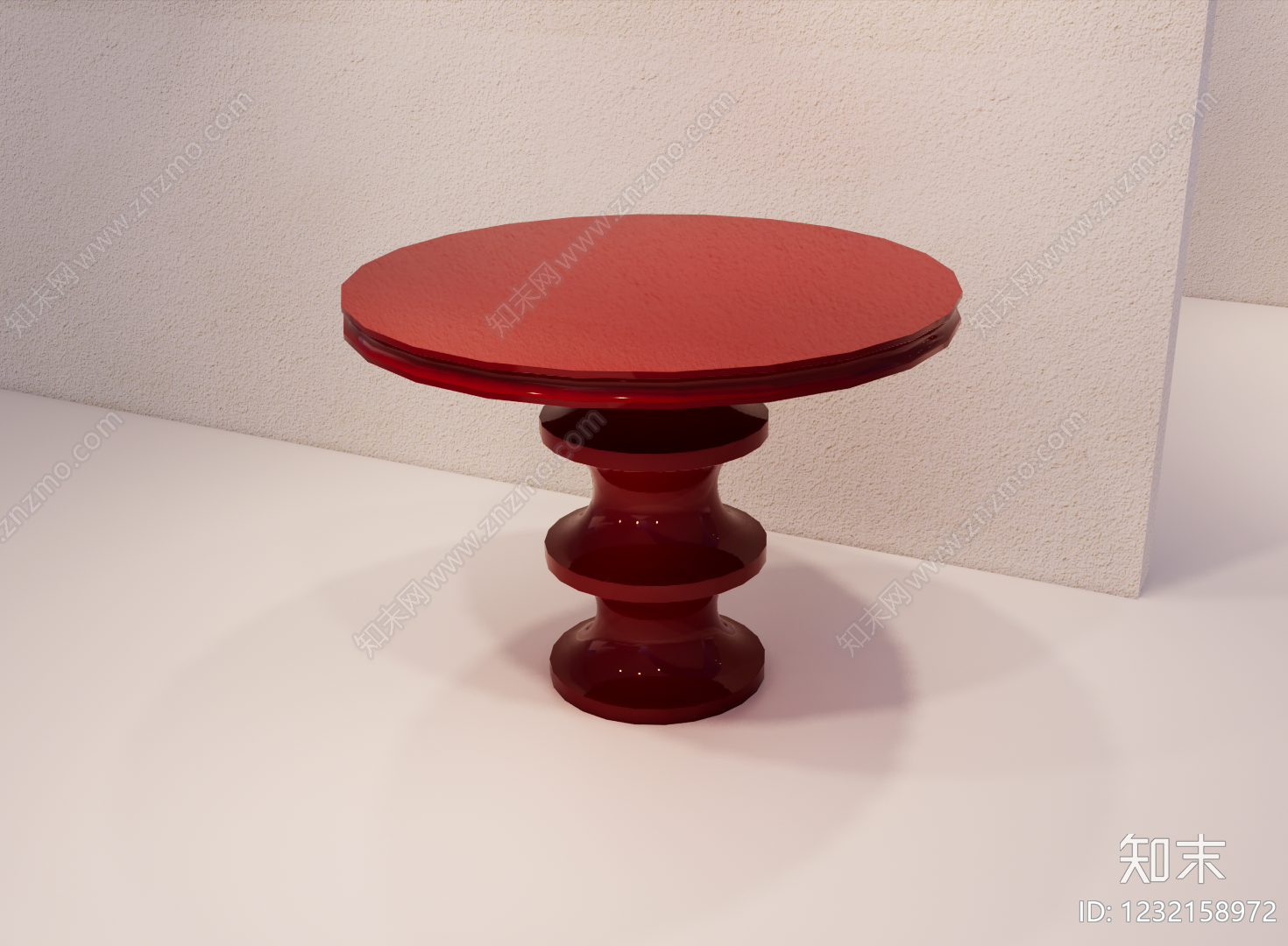 现代餐桌3D模型下载【ID:1232158972】
