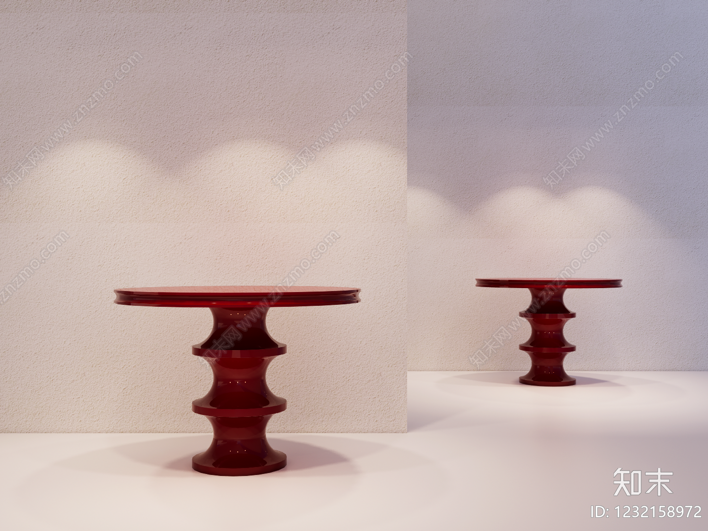 现代餐桌3D模型下载【ID:1232158972】