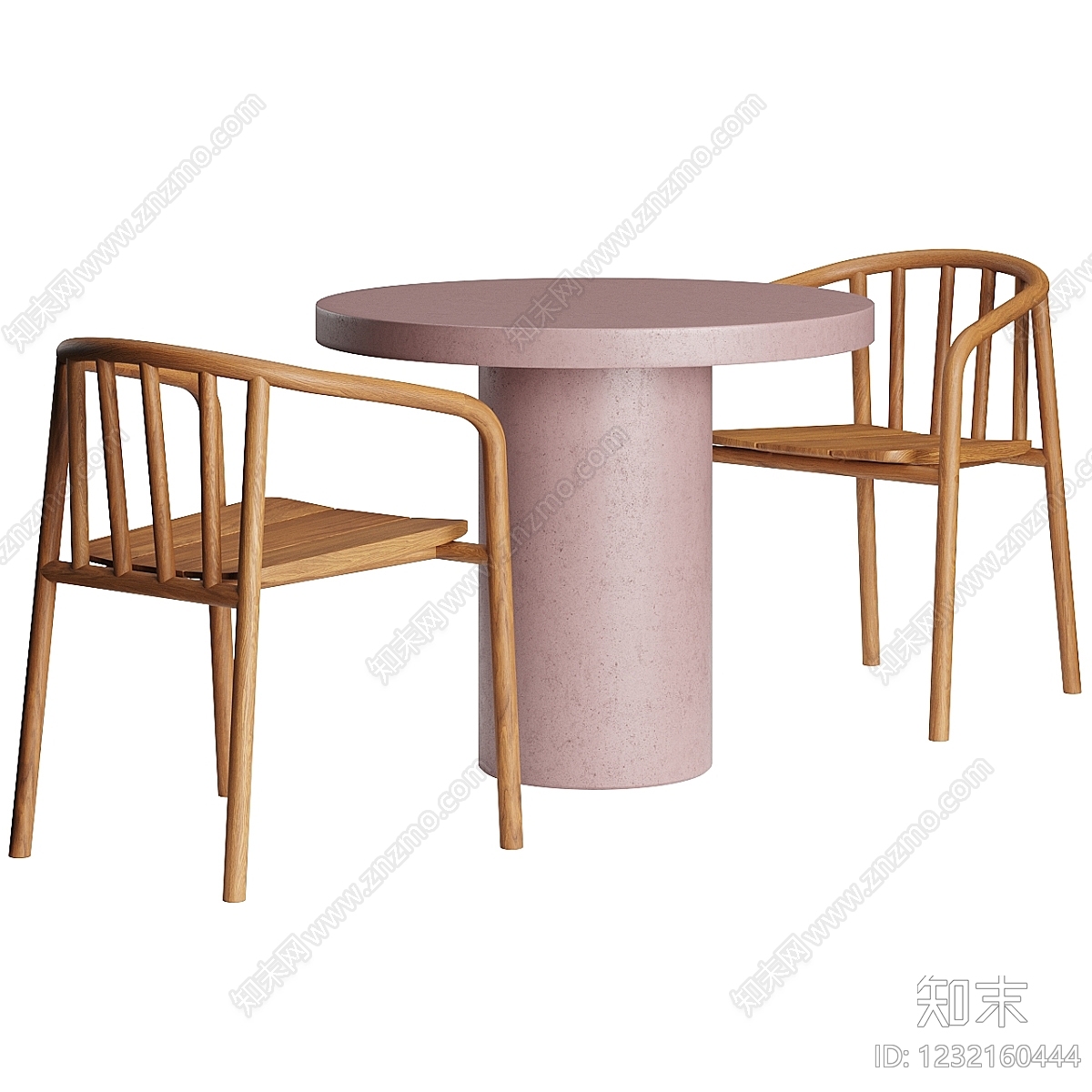现代简约餐桌椅3D模型下载【ID:1232160444】