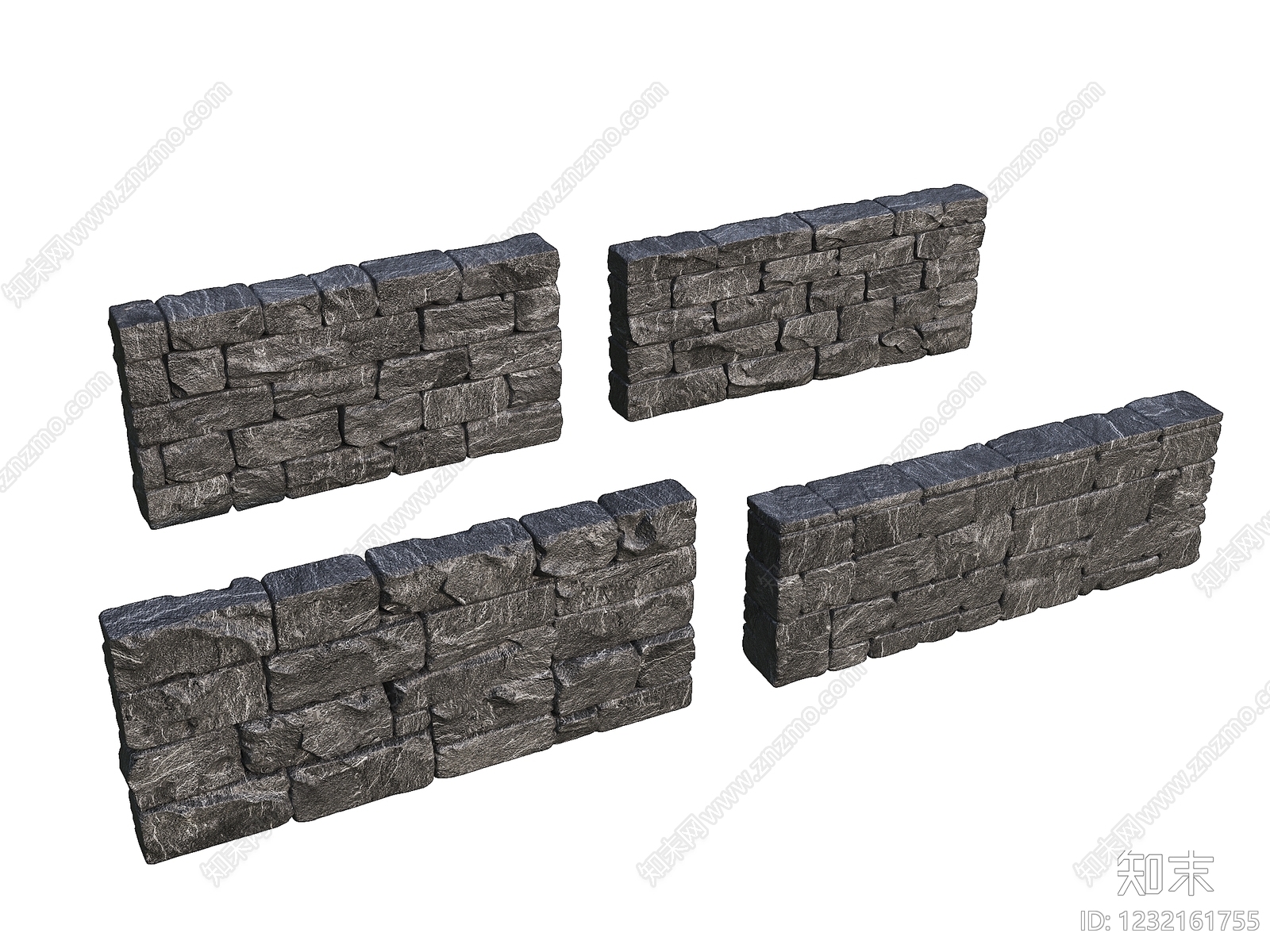 工业风围墙3D模型下载【ID:1232161755】
