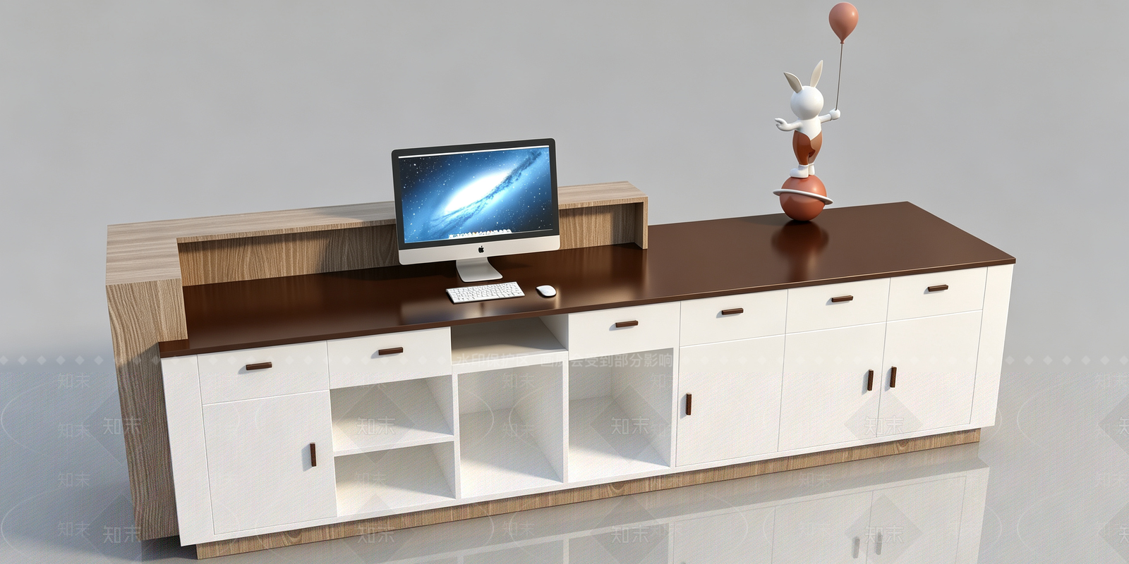 现代简约前台3D模型下载【ID:1232161788】