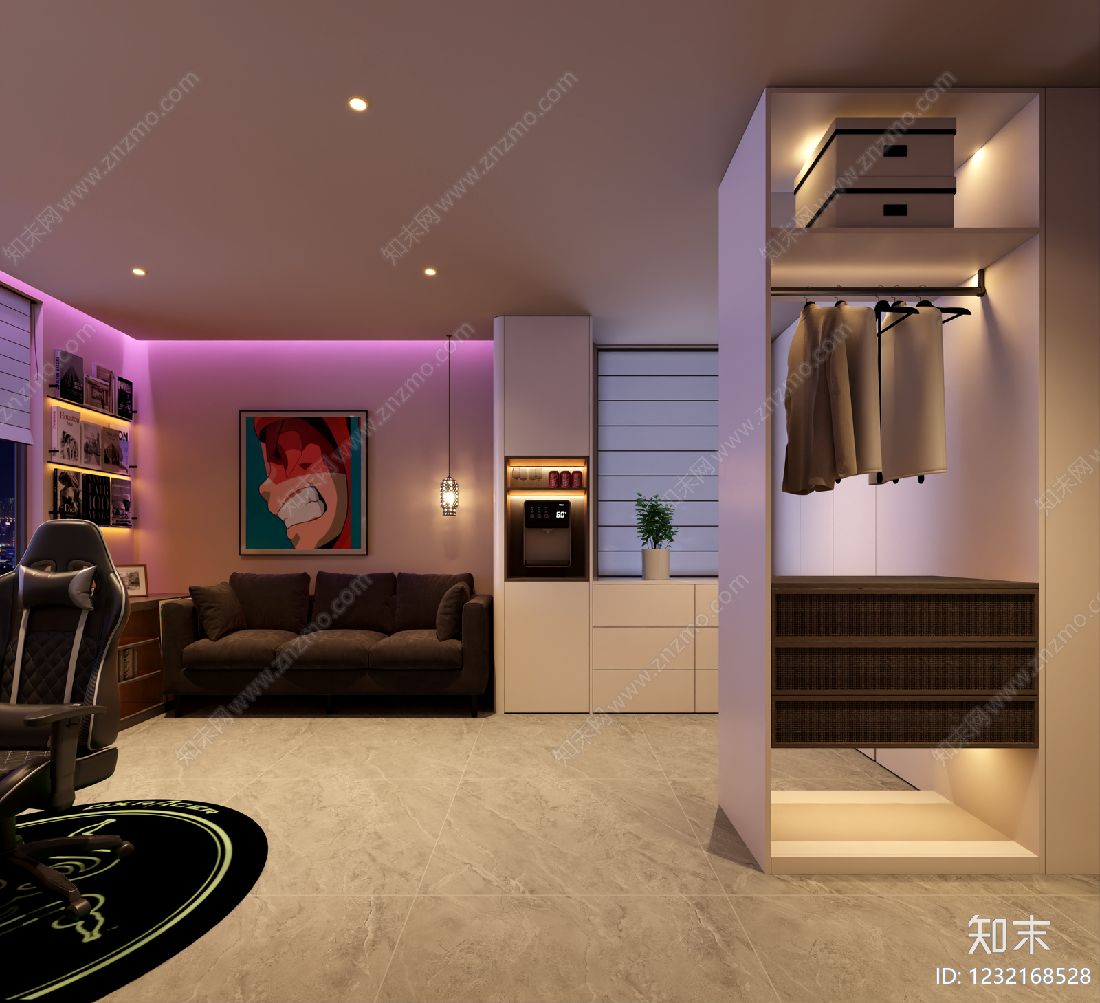 现代简约其他家装3D模型下载【ID:1232168528】