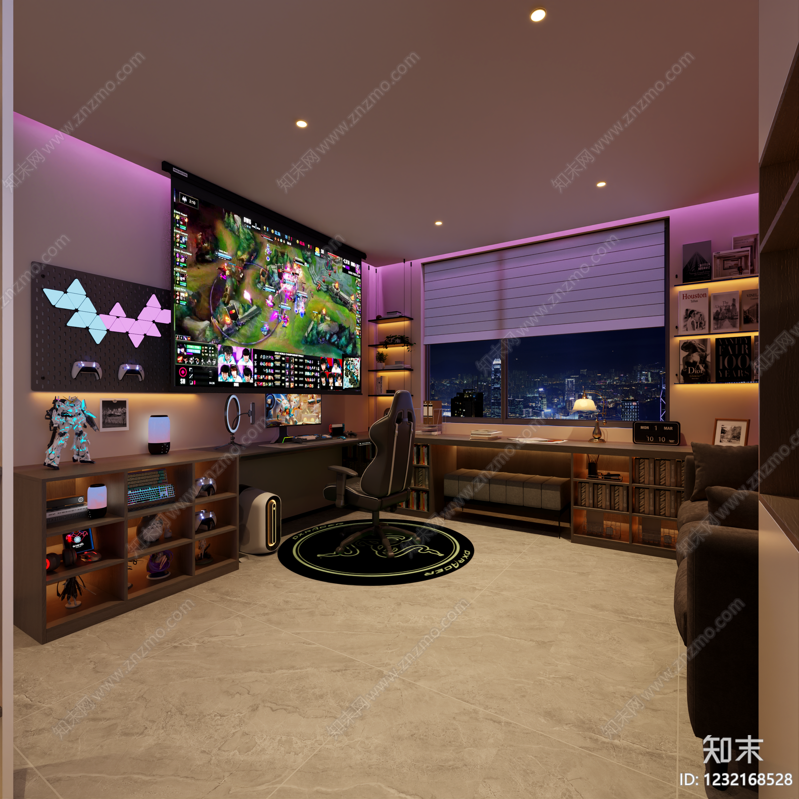 现代简约其他家装3D模型下载【ID:1232168528】