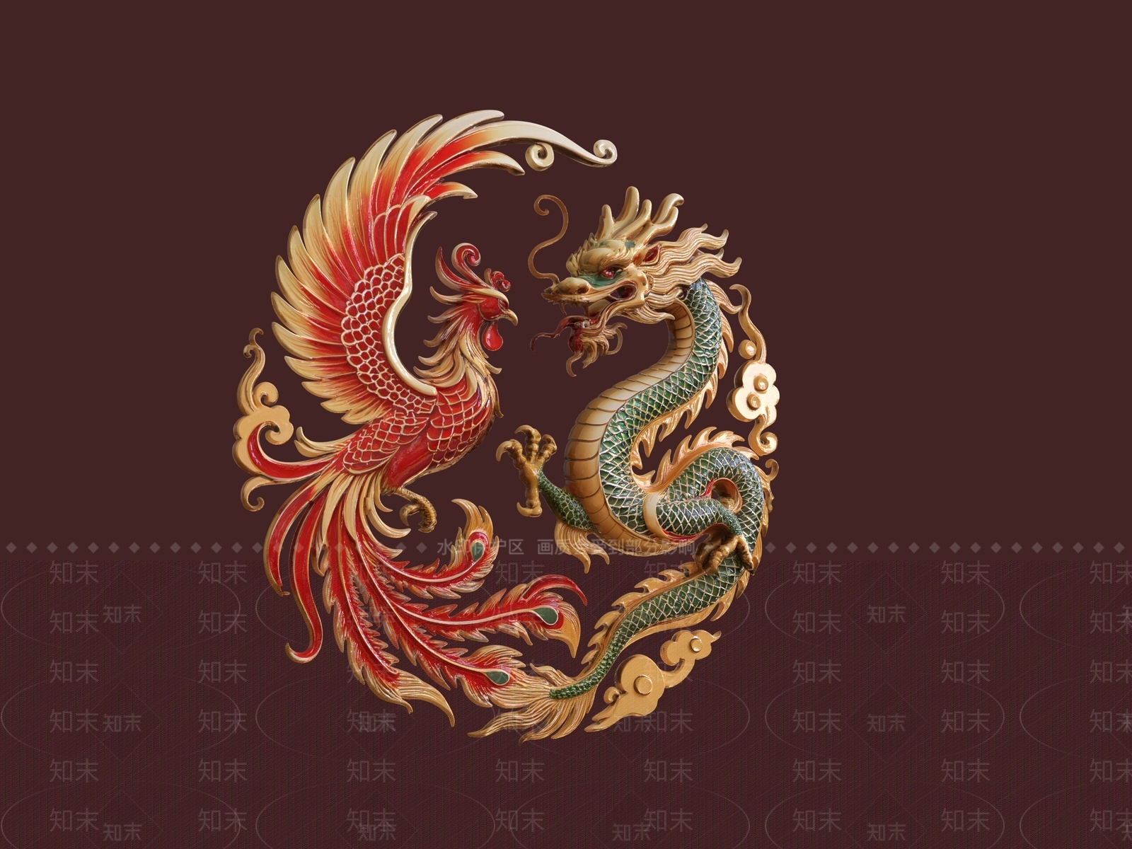 中式挂件SU模型下载【ID:1232183933】