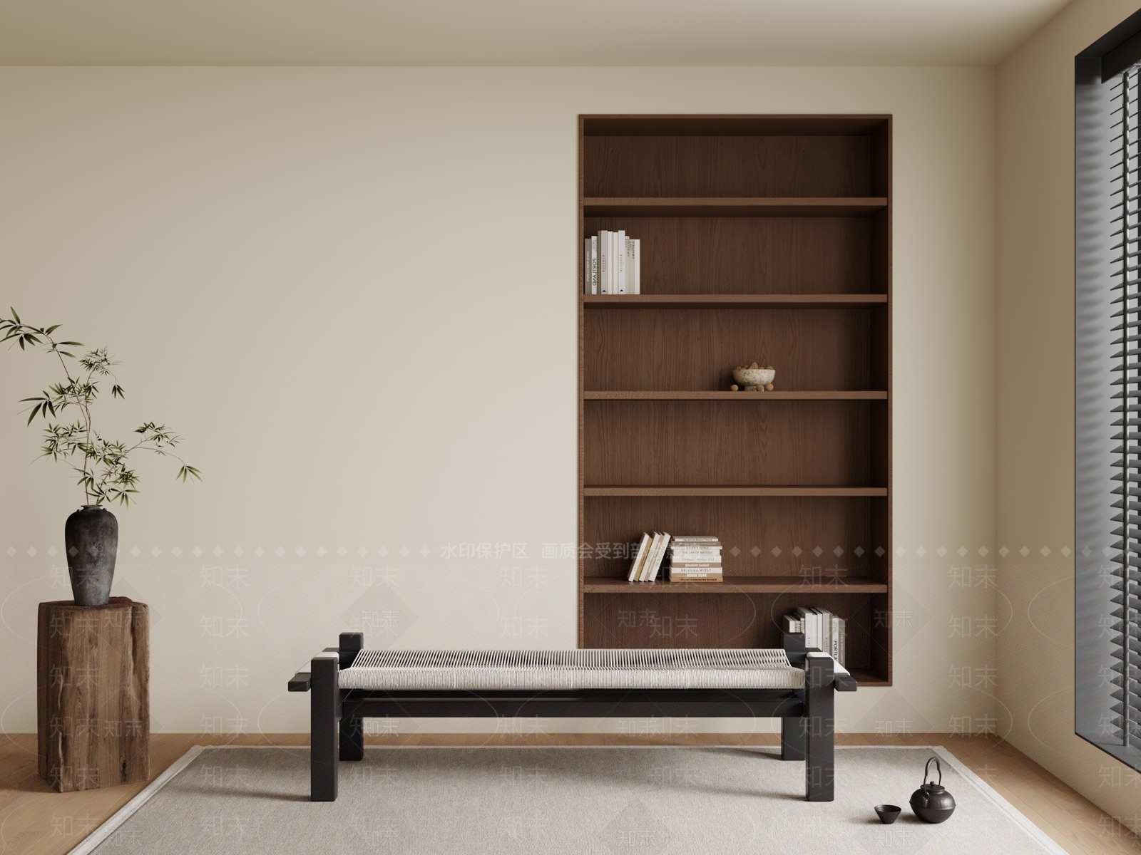 新中式其他凳子SU模型下载【ID:1232184655】