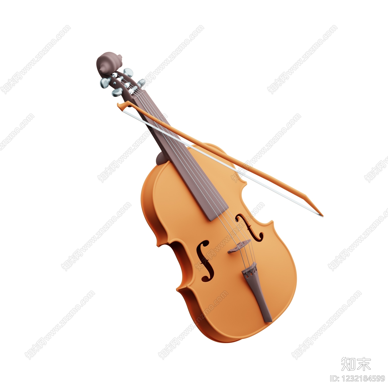 极简乐器3D模型下载【ID:1232184599】