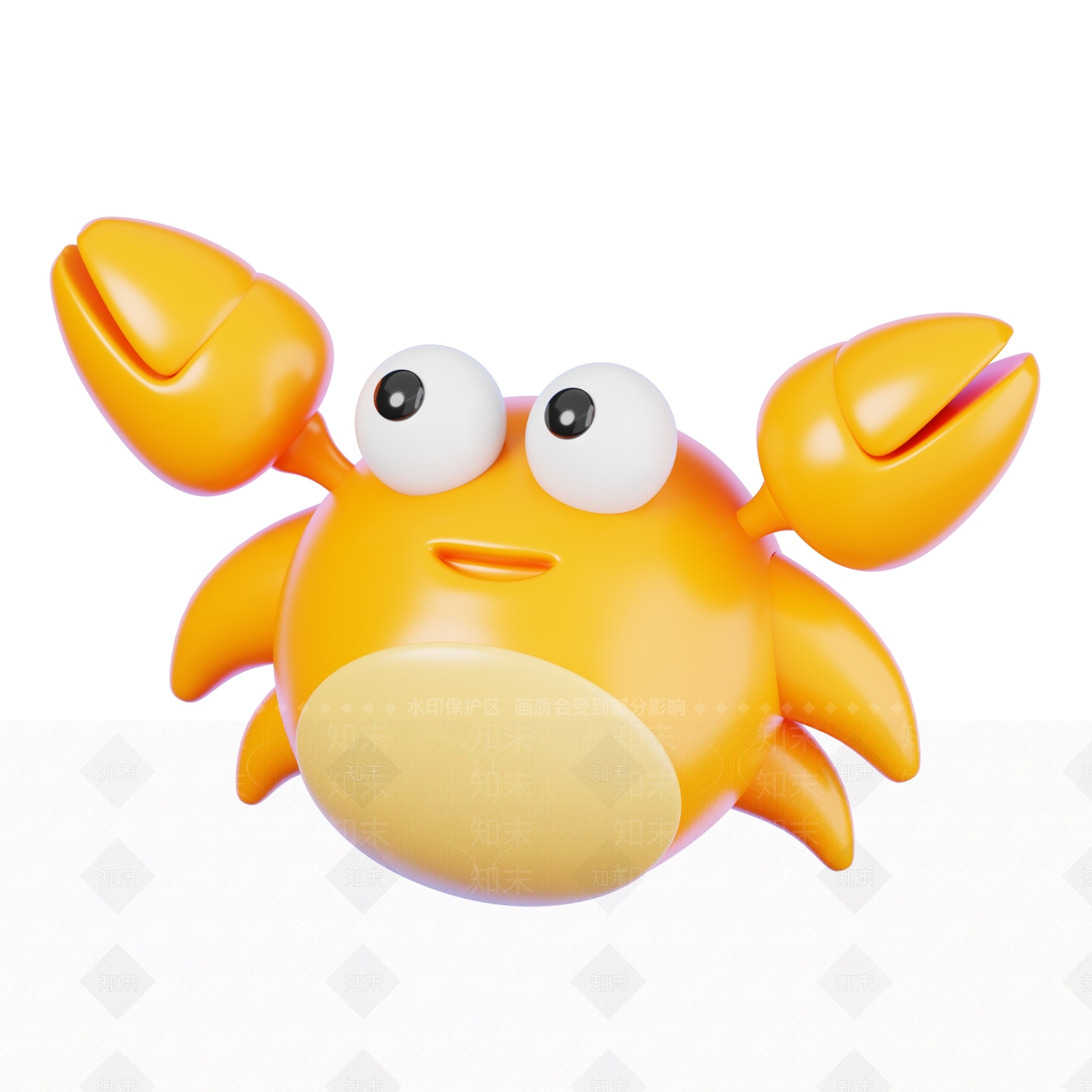 水生类动物3D模型下载【ID:1232184771】