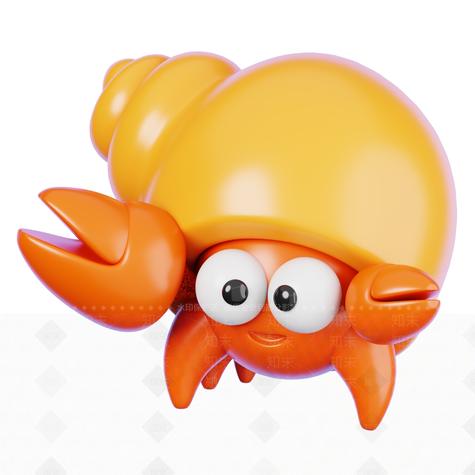 水生类动物3D模型下载【ID:1232184747】