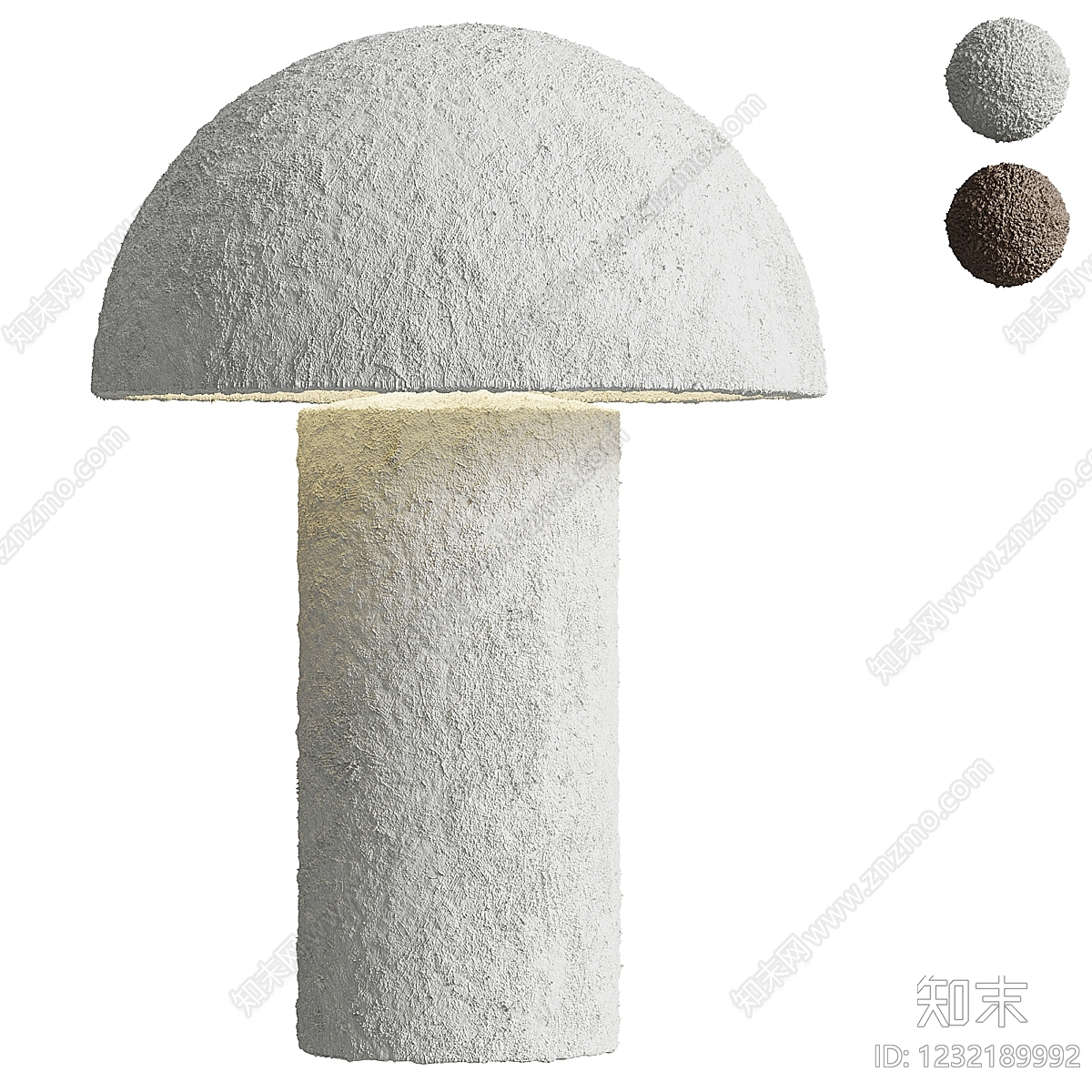 侘寂台灯3D模型下载【ID:1232189992】