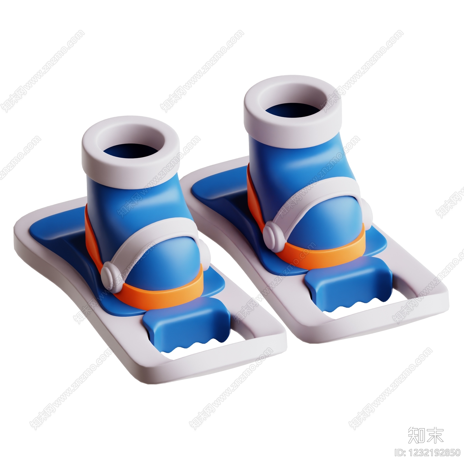 卡通运动器材3D模型下载【ID:1232192850】