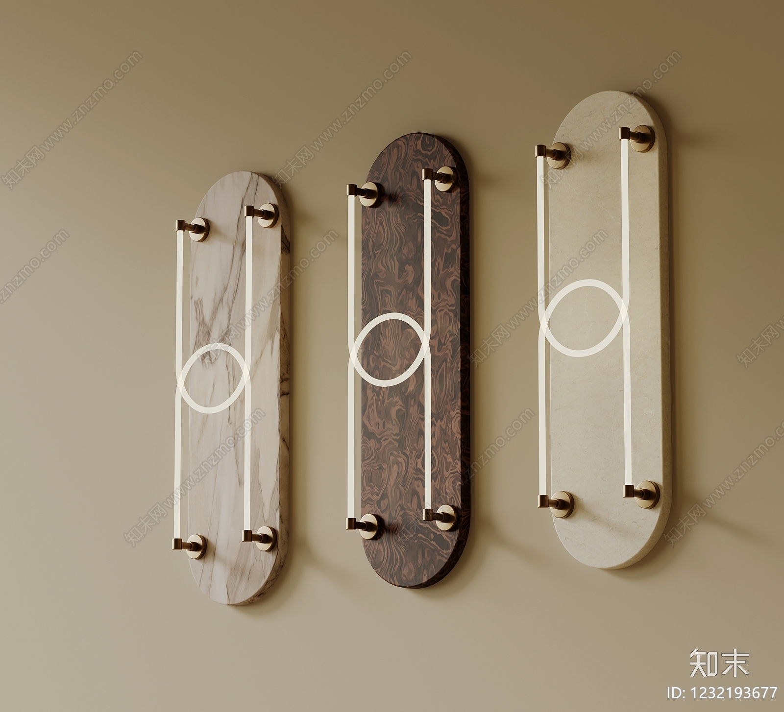 中古风长条壁灯SU模型下载【ID:1232193677】