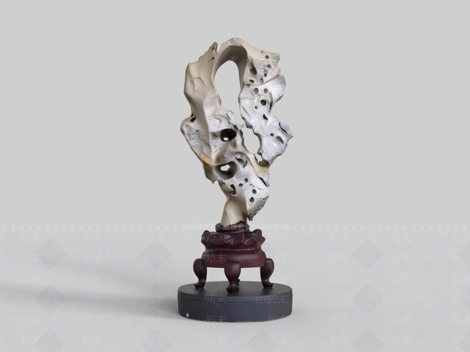 中式雕塑摆件3D模型下载【ID:1232203112】