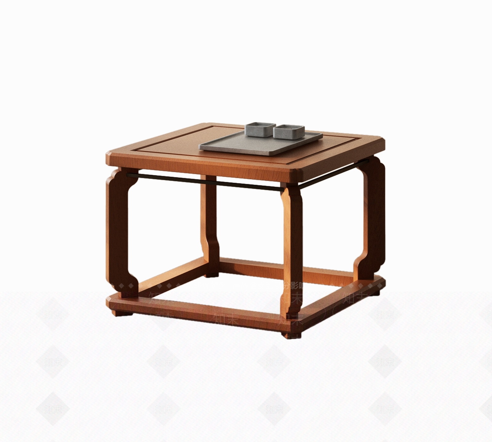 新中式边几3D模型下载【ID:1232203432】
