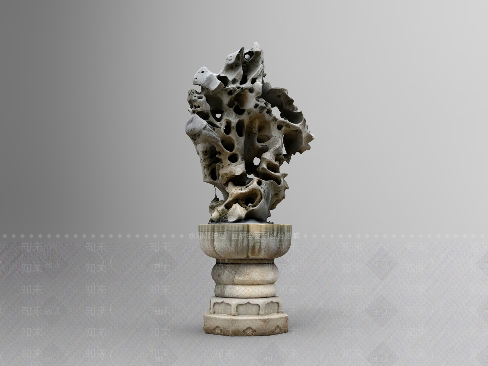 中式落地摆件3D模型下载【ID:1232203469】