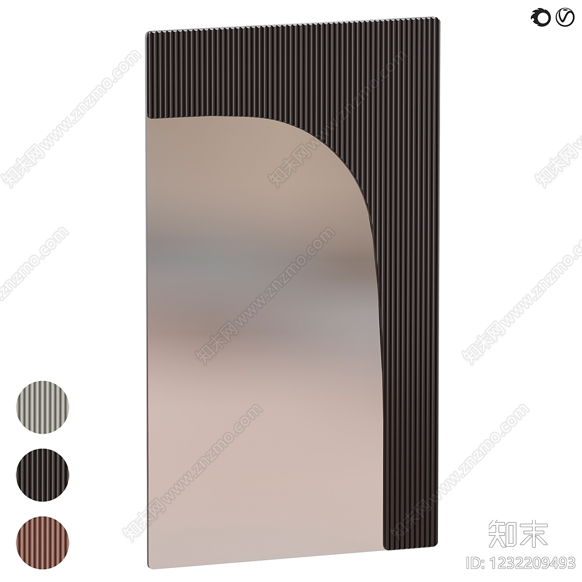 意式极简镜子3D模型下载【ID:1232209493】