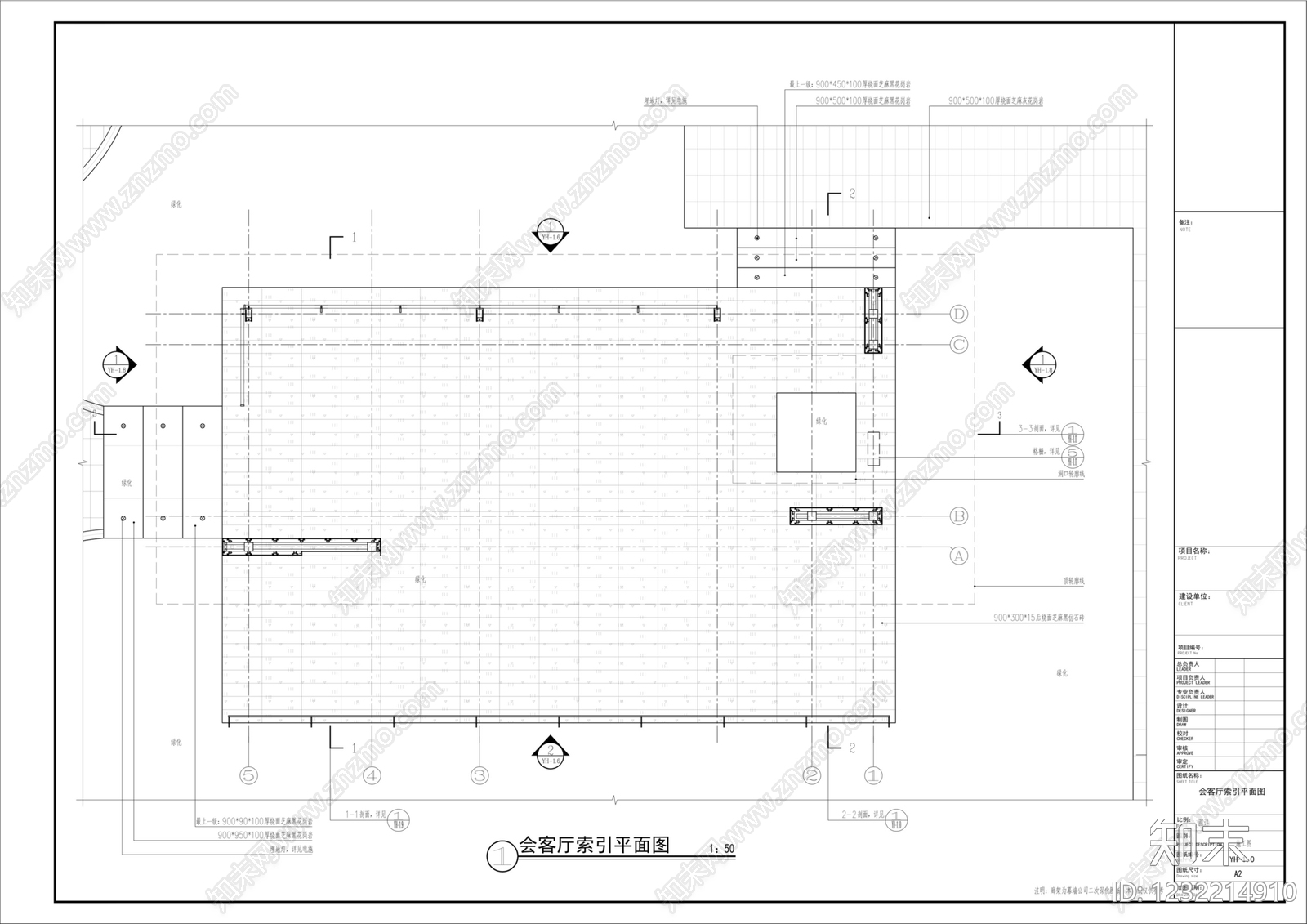 廊架cad施工图下载【ID:1232214910】