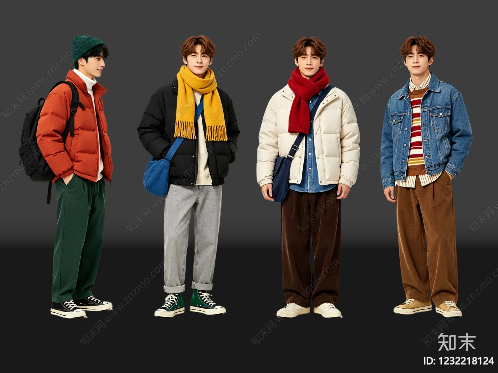多人SU模型下载【ID:1232218124】