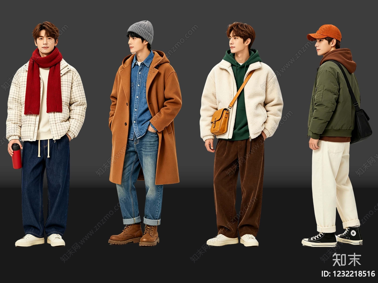 复古多人SU模型下载【ID:1232218516】