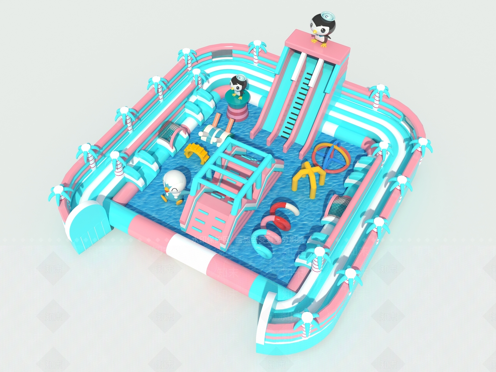 孟菲斯气模3D模型下载【ID:1232224608】