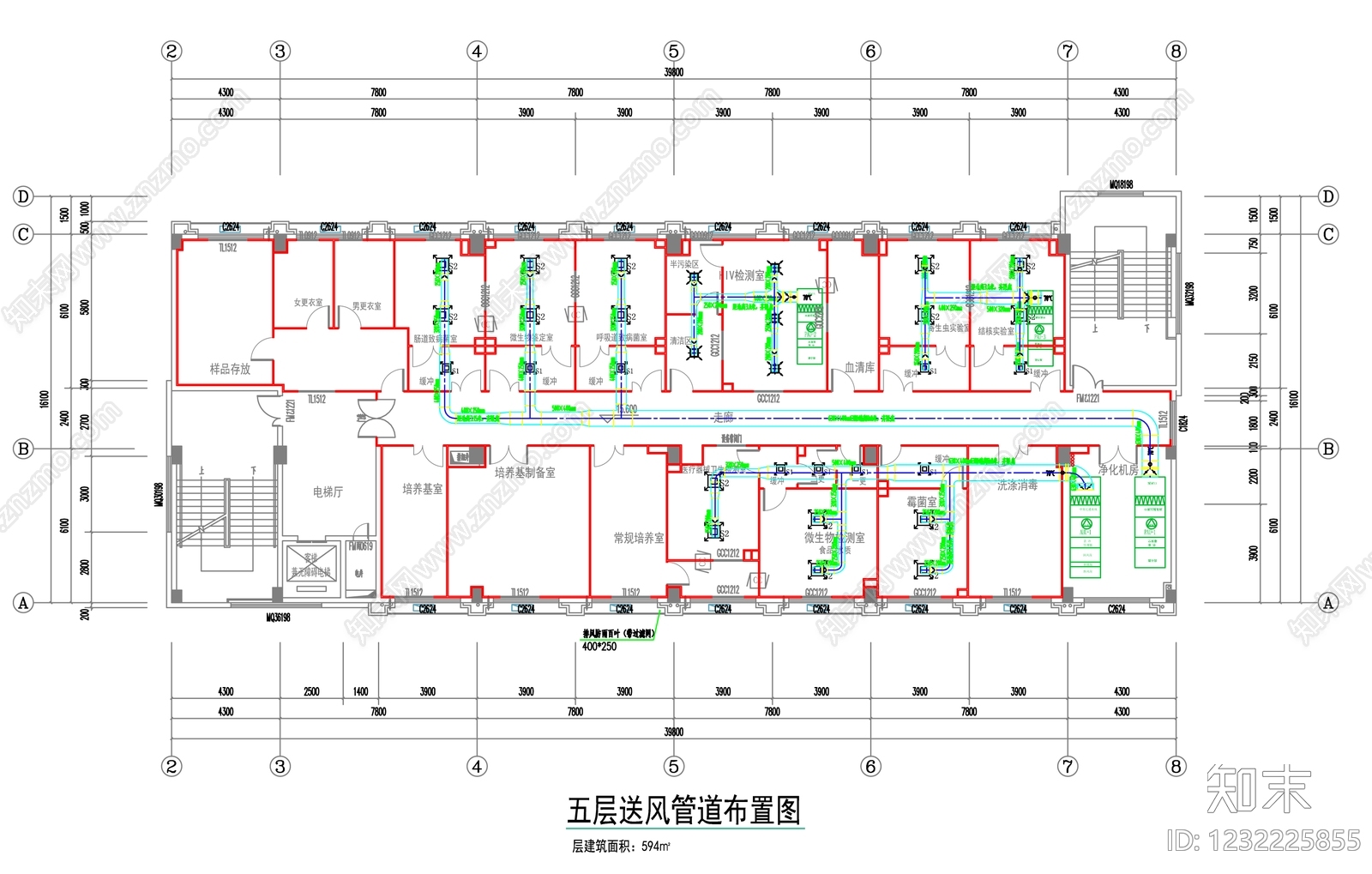 实验室cad施工图下载【ID:1232225855】