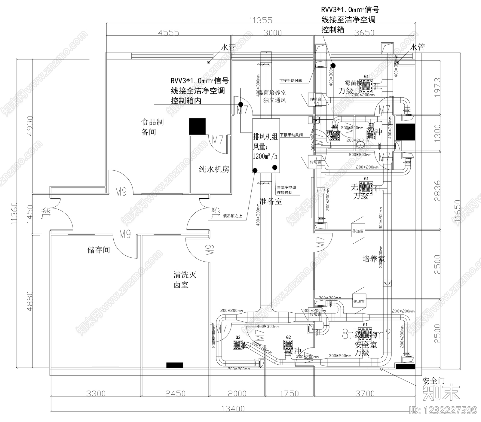 实验室cad施工图下载【ID:1232227599】