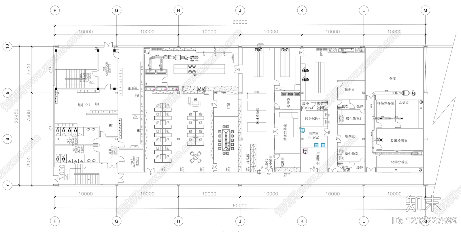 实验室cad施工图下载【ID:1232227599】