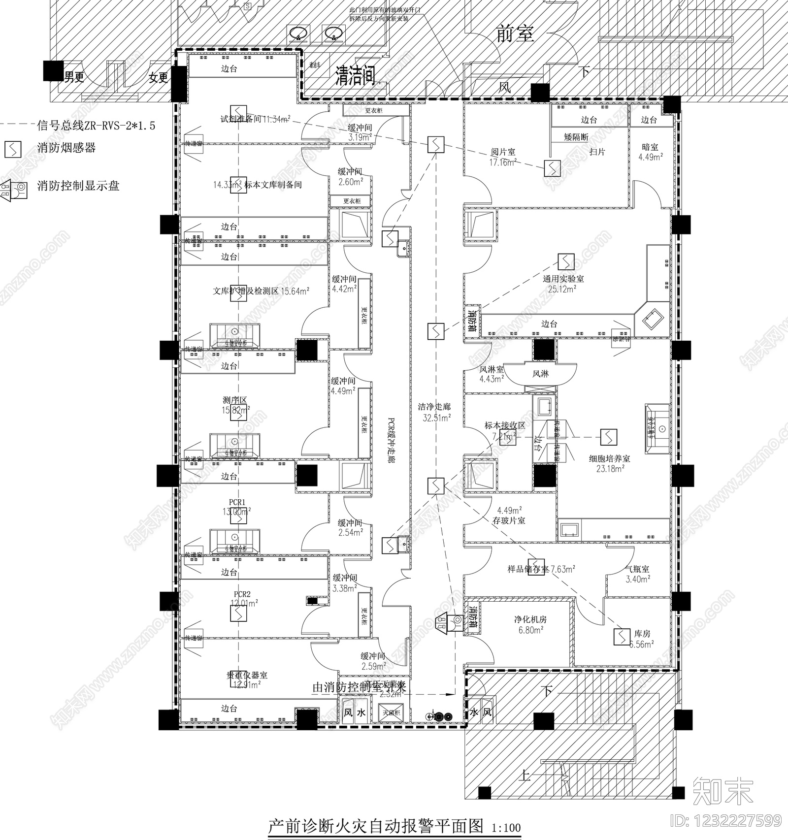 实验室cad施工图下载【ID:1232227599】