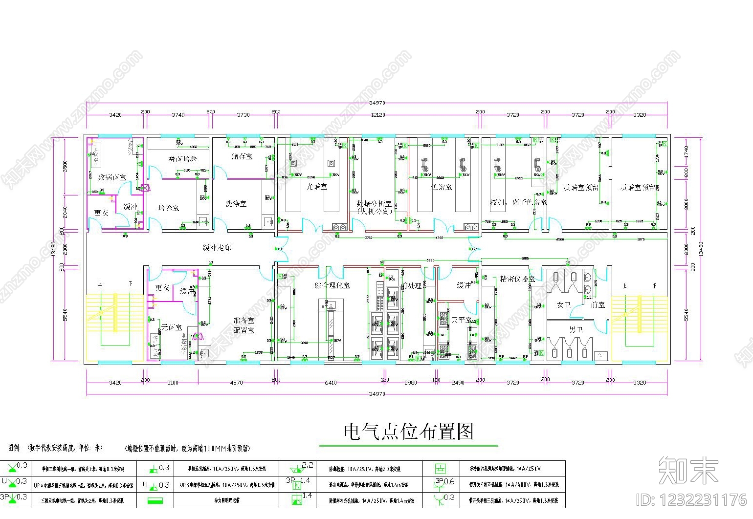 实验室cad施工图下载【ID:1232231176】