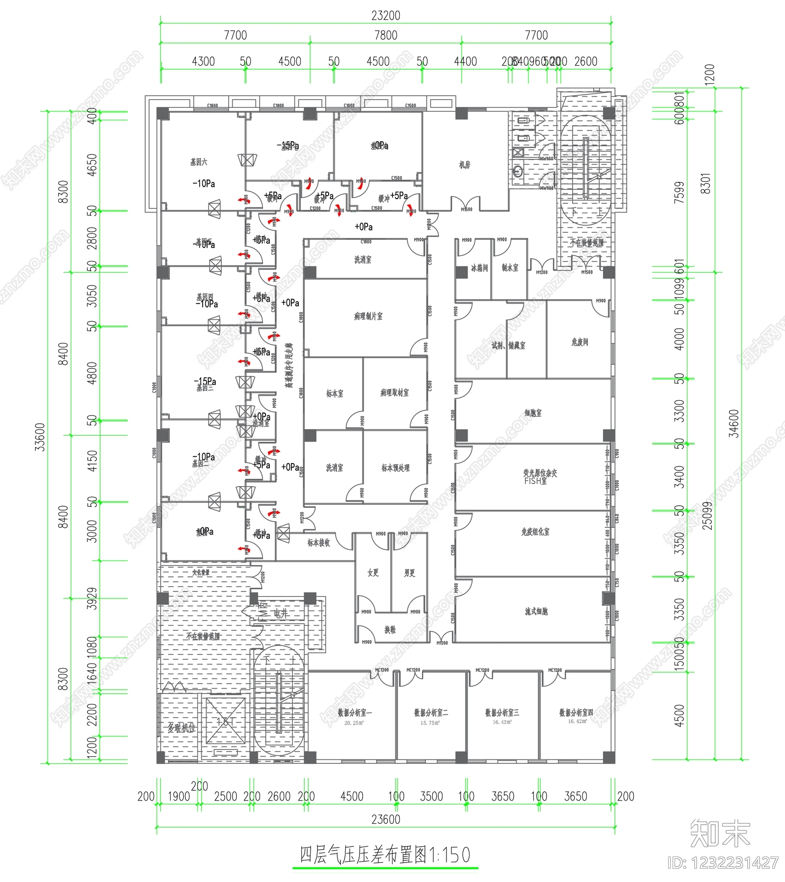 实验室cad施工图下载【ID:1232231427】