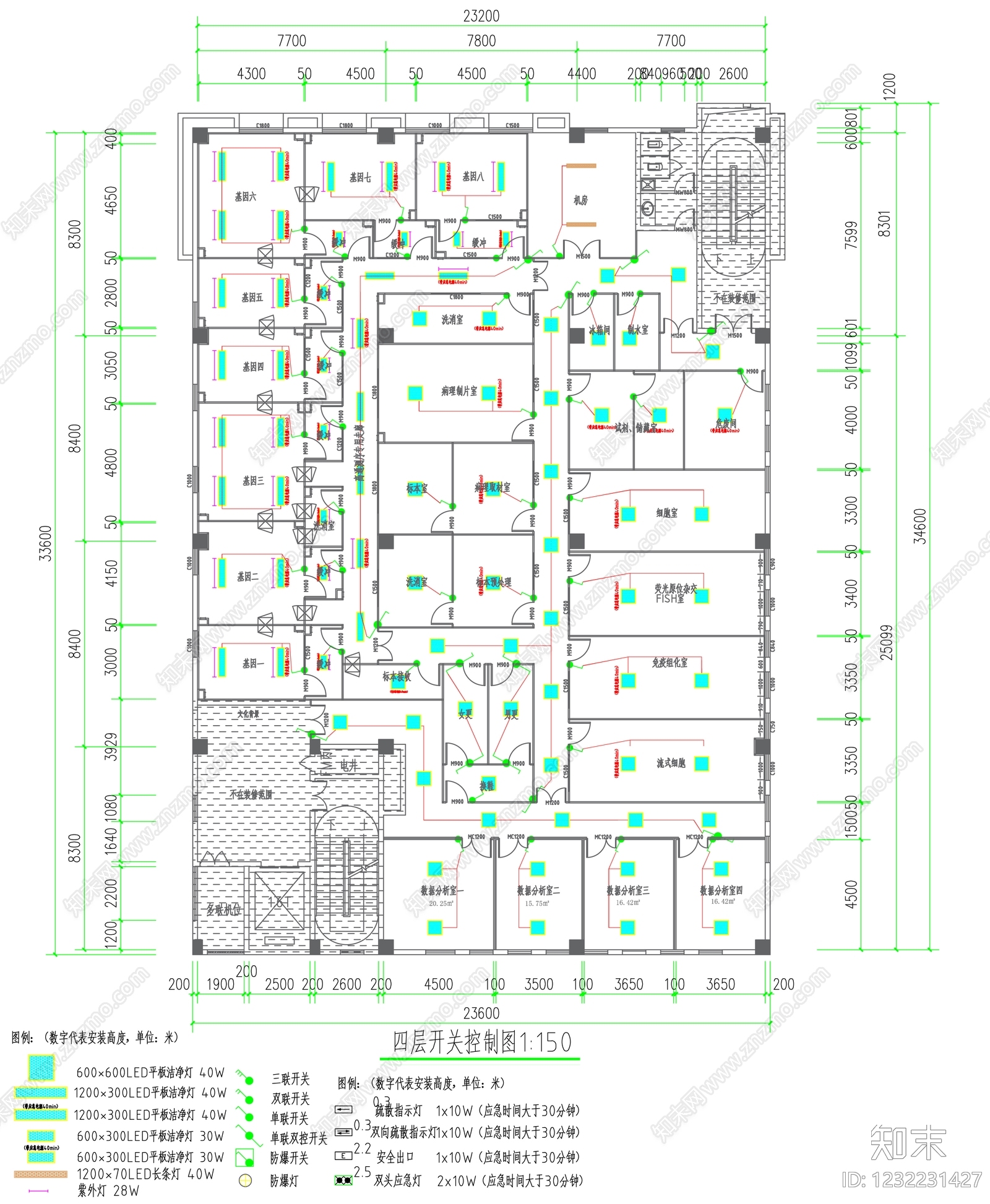 实验室cad施工图下载【ID:1232231427】