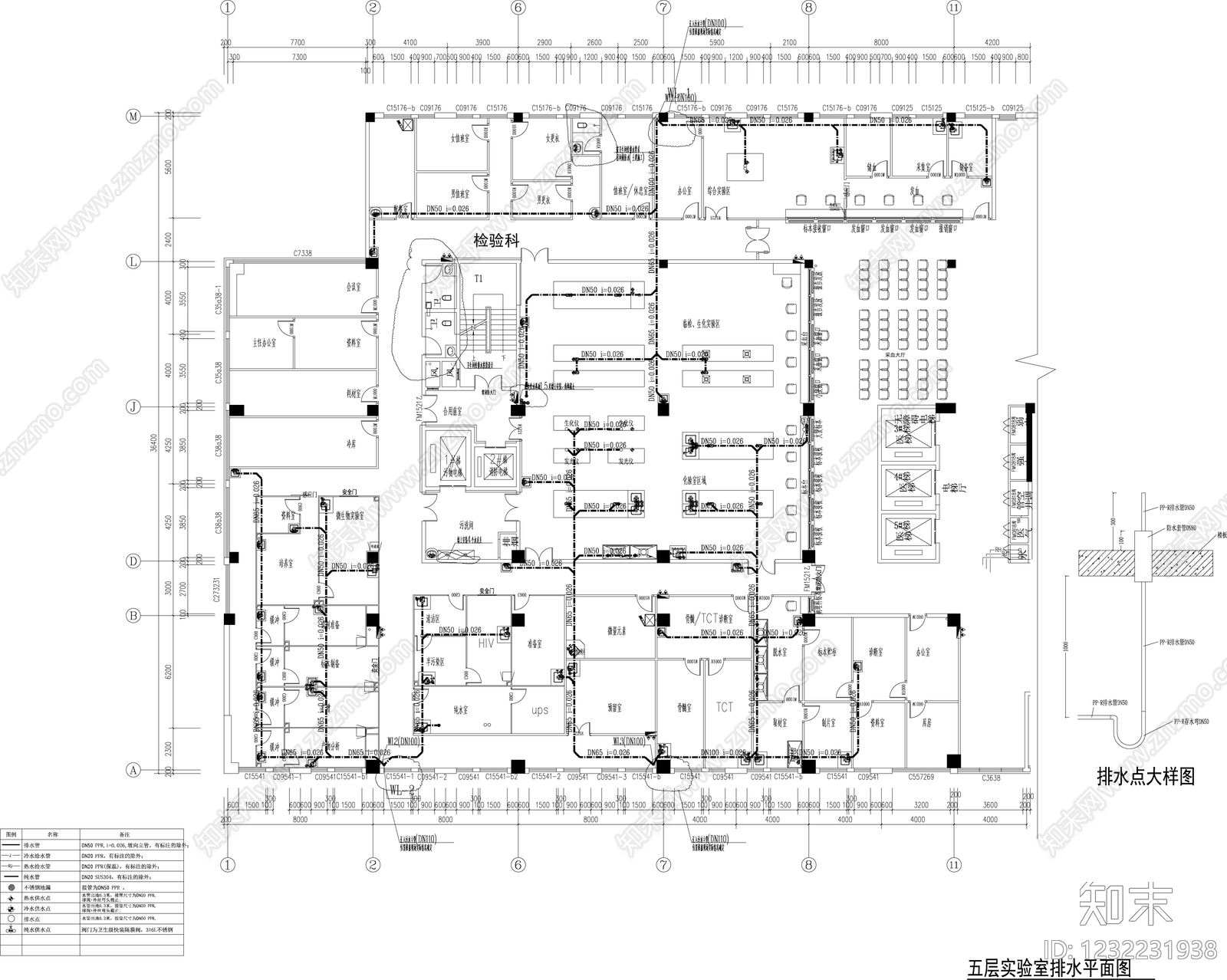 实验室cad施工图下载【ID:1232231938】