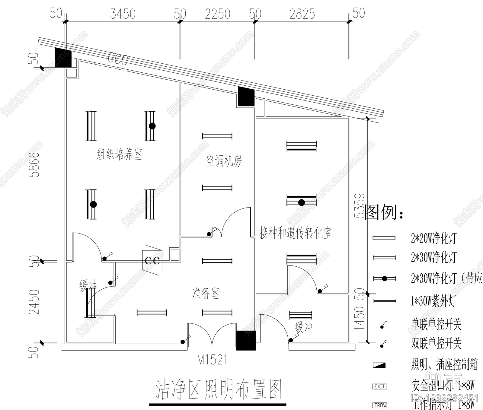 实验室cad施工图下载【ID:1232232451】
